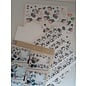 BASTELSETS / CRAFT KITS complete map set, Panda Parade