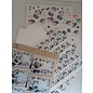 BASTELSETS / CRAFT KITS conjunto de mapas completa, Panda desfile