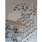 BASTELSETS / CRAFT KITS komplettes Kartenset, Panda Parade