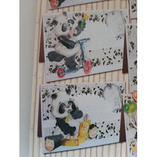 BASTELSETS / CRAFT KITS komplettes Kartenset, Panda Parade