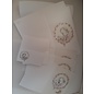 Set of birth cards: 6 invitation cards, 2 menu cards, 6 place cards - LAST SETS!