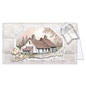 BASTELSETS / CRAFT KITS 2 dreamlike handicraft sets, for 12 cards! Country Houses!