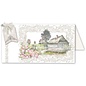 BASTELSETS / CRAFT KITS 2 dreamlike handicraft sets, for 12 cards! Country Houses!