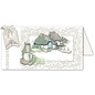 BASTELSETS / CRAFT KITS 2 dreamlike handicraft sets, for 12 cards! Country Houses!