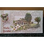 BASTELSETS / CRAFT KITS 2 dreamlike handicraft sets, for 12 cards! Country Houses!