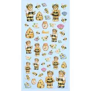 STICKER / AUTOCOLLANT Creapop SOFTY-Stickers Abejas divertidas