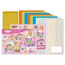 BASTELSETS / CRAFT KITS Marij Rahder, Miss Mimi, zur Gestaltung von 3 Karten!