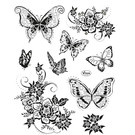 VIVA DEKOR (MY PAPERWORLD) Viva Decor, stamp motifs set: butterflies, 14 x 18 cm