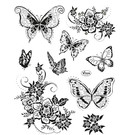 VIVA DEKOR (MY PAPERWORLD) Viva Decor, stempelmotieven set: vlinders, 14 x 18 cm