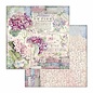 Stamperia, Papers for you  und Florella Craftlines, Stamperia, Hortensia, 20 x 20 cm, papierset