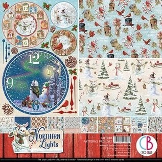 Mintay und Ciao Bella Brand new Ciao Bella 12x12 Paper Pad Northern Lights