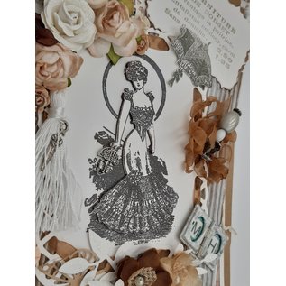 Marianne Design Gennemsigtig stempel, Victorian Vintage, tilbage på lager!