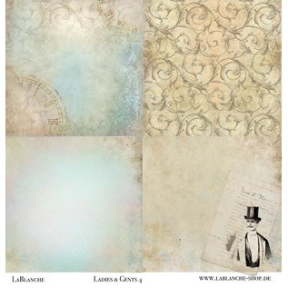 LaBlanche Designerpapir, Ladies & Gents, 30,5 x 30,5 cm