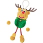 Kinder Bastelsets / Kids Craft Kits Pom pom set geluksbrengers in selectie rendier, kerstman, ijsbeer