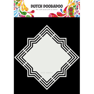 Dutch DooBaDoo Plantilla de arte, Dutch Shape Art Lola, 210 x 210 mm