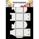 Dutch DooBaDoo Plastik Schablone, zur Gestaltung von Schachtelchen