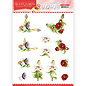 Precious Marieke A wonderful pre-cut A4 sheet with three 3D motifs