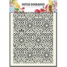 Dutch DooBaDoo Dutch Doodaboo Dutch, Mask Art, fiore stencil A5, 470.715.005,
