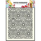 Dutch DooBaDoo Dutch Doodaboo Dutch, Mask Art, stencil flower A5, 470.715.005,