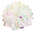 Crafter's Companion Papierblock für Karten und Scrapbooking ,48 Blatt, 30,5 x 30,5 cm, 180 gsm!