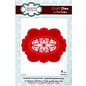 Cutting dies, Sue Wilson Festive Collection, deboss snowflake , Metall, 8,7 x 10,9 cm