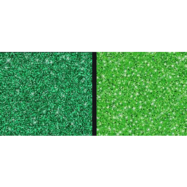 Leane Creatief - Lea'bilities und By Lene glitterskum, 2 x 2, lys og mørkegrøn