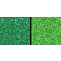 Leane Creatief - Lea'bilities und By Lene schiuma glitterata, 2 x 2, verde chiaro e scuro