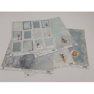 Karten und Scrapbooking Papier, Papier blöcke Papier, bevroren papier, 30,5 x 30,5 cm, ontwerp naar keuze
