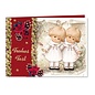 Cards, craft set, moreheads for 6 Christmas greeting cards with transparent paper