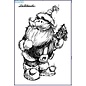 LaBlanche Stamp, Santa Claus with gift or Santa Claus with fir tree