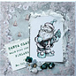 LaBlanche Stamp, Santa Claus with gift or Santa Claus with fir tree