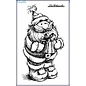 LaBlanche Stamp, Santa Claus with gift or Santa Claus with fir tree