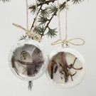 DECOUPAGE AND ACCESSOIRES Decoupagepapier, 10 vellen, dieren in de winter 25x35cm elk