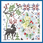 JEANINES ART  Set de manualidades, KartenSET, Sparkles Set 45, Jeanine's Art, The Colors of Winter, Pink Winter Flowers