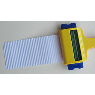 BASTELZUBEHÖR, WERKZEUG UND AUFBEWAHRUNG Wave maker - onda de papel - crimpadora - riffler - 8 cm