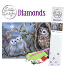 BASTELSETS / CRAFT KITS Diamant knutselset, uilen