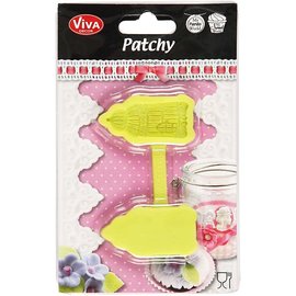 Motivo in silicone, Viva Decor, Patchy, gabbia per uccelli con sarto,