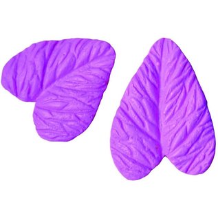 VIVA DEKOR (MY PAPERWORLD) Silicon shape, heart leaf with punch 4.5 x 3.5 cm