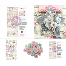 Prima Marketing und Petaloo magnifique collection "with LOve", papier design, fleurs, autocollants et cartes de notes