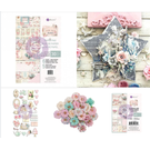 Prima Marketing und Petaloo wonderful collection "with LOve", designer paper, flowers, stickers and journaling notecards