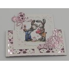 Bilder, 3D Bilder und ausgestanzte Teile usw... A4, billedark: Bunny Love