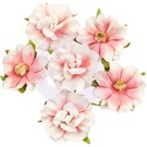 Prima Marketing und Petaloo Prima Marketing Mulberry Paper Flowers -Big Sur / Golden Coast, 6 / Pkg