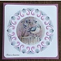 Yvonne Creations A4 die cut sheet, Lovely Birds