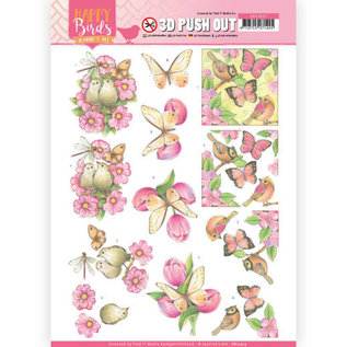 Joy!Crafts / Jeanine´s Art, Hobby Solutions Dies /  A4 die cut sheet, Happy Birds