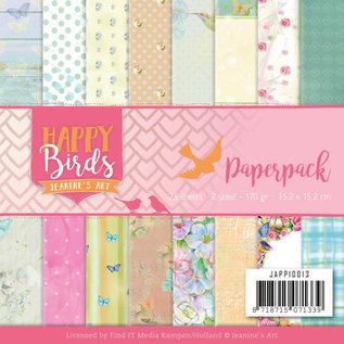 Joy!Crafts / Jeanine´s Art, Hobby Solutions Dies /  Motivpapier, 15,2 x 15,2 cm, 23 Blatt doppelseitig bedruckt, 170gr