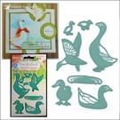 Joy!Crafts / Jeanine´s Art, Hobby Solutions Dies /  cutting and embossing templates: Duck and goose