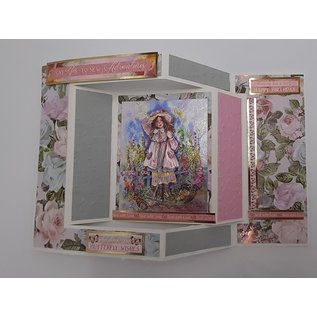 Prima Marketing und Petaloo Designer paper, Poetic Rose, 30.5 x 30.5 cm (12 x12 inches)