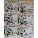 BASTELSETS / CRAFT KITS complete map set, Panda Parade