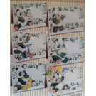 BASTELSETS / CRAFT KITS ensemble complet de la carte, Panda Parade