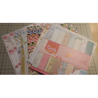 Joy!Crafts / Jeanine´s Art, Hobby Solutions Dies /  Papel con motivos, 15,2 x 15,2 cm, 23 hojas impresas por ambas caras, 170gr